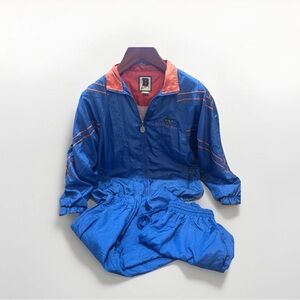 Vintage 1990s Florida Gators Track Suit Jacket & Pants Windbreaker Size Small